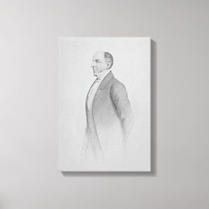 Porträtt av herr James R.G. Graham Canvastryck