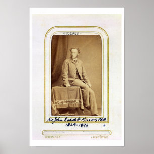 Porträtt av herr John Everett Millais (1829-96) Poster