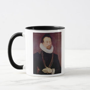 Porträtt av herr John Hawkins 1581 Mugg