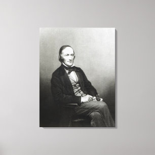 Porträtt av herr Richard Owen Canvastryck