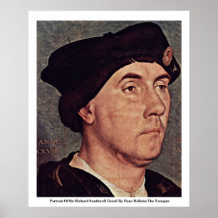 Porträtt av herr Richard Southwell specificerar Poster