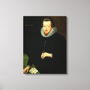 Porträtt av herr Robert Cecil (1563-1612) 1st Canvastryck