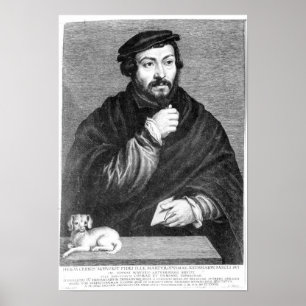 Porträtt av herr Thomas mer Poster