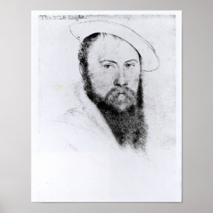Porträtt av herr Thomas Wyatt det mer ung Poster
