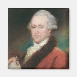 Porträtt av herr William Herschel c.1795 Magnet