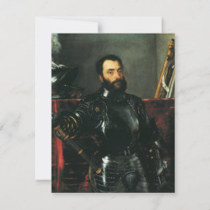 Porträtt av hertigen av Urbino av Titian