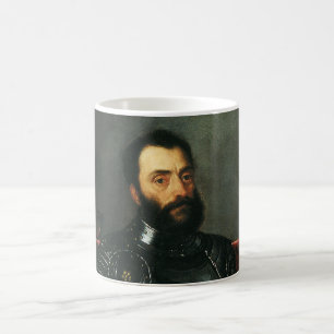 Porträtt av hertigen av Urbino av Titian Kaffemugg