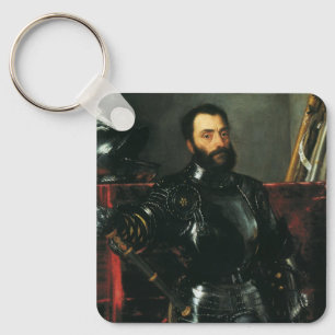 Porträtt av hertigen av Urbino av Titian Nyckelring