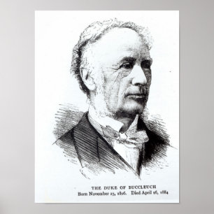Porträtt av hertigen Buccleuch Poster