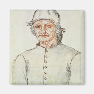 Porträtt av Hieronymus Bosch Magnet