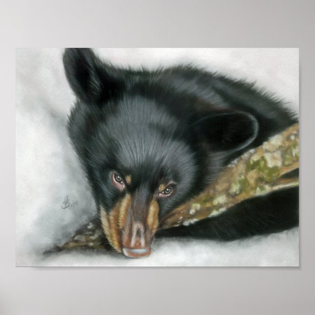 Porträtt av Hope av A. Brunner Poster (Framsidan)