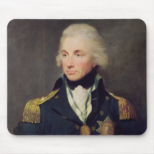 Porträtt av Horatio Nelson, Viscount Nelson Musmatta (Framsidan)