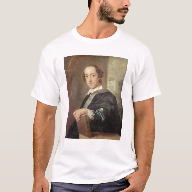 Porträtt av Horatio Walpole Tee (Framsida)