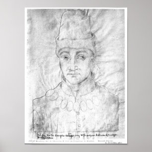 Porträtt av Humphrey av England Poster