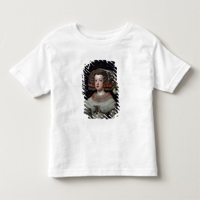 Porträtt av InfantaMaria Teresa (den 1638-83) Tee Shirt (Framsida)