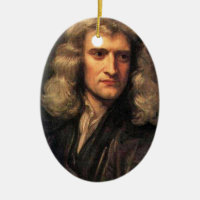 Porträtt av Isaac Newton (1642-1727)