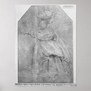 Porträtt av Isabelle Helene Rubenst Poster