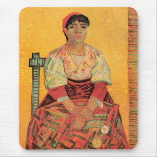 Porträtt av italiensk kvinna av Vincent van Gogh Musmatta