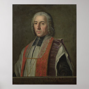 Porträtt av Jacques Denis Cochin Poster