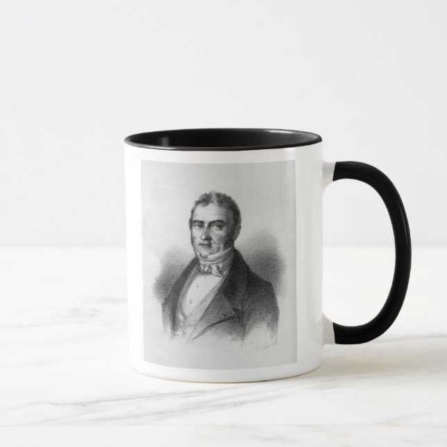 Porträtt av Jacques Laffitte Mugg (Höger)