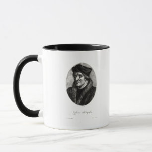 Porträtt av Jacques Lefevre d'Etaples Mugg