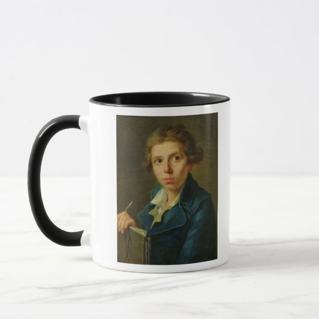 Porträtt av Jacques-Louis David som en ungdom Mugg (Vänster)