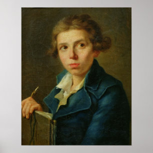 Porträtt av Jacques-Louis David som en ungdom Poster