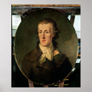 Porträtt av Jacques Pierre Brissot Poster