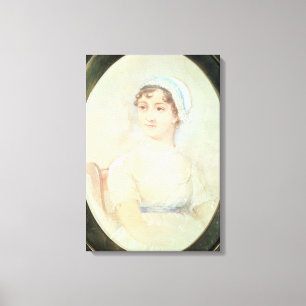 Porträtt av Jane Austen Canvastryck