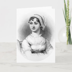 Porträtt av Jane Austen Kort