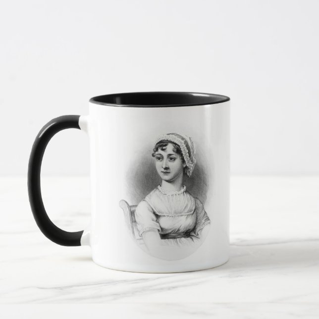 Porträtt av Jane Austen Mugg (Vänster)