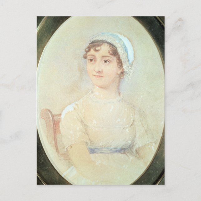 Porträtt av Jane Austen Vykort (Framsida)
