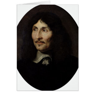 Porträtt av Jean-Baptiste Colbert de Torcy Hälsningskort