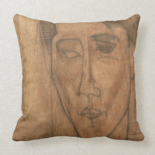 Porträtt av Jean Cocteau (1889-1963) 1917 (rita Kudde