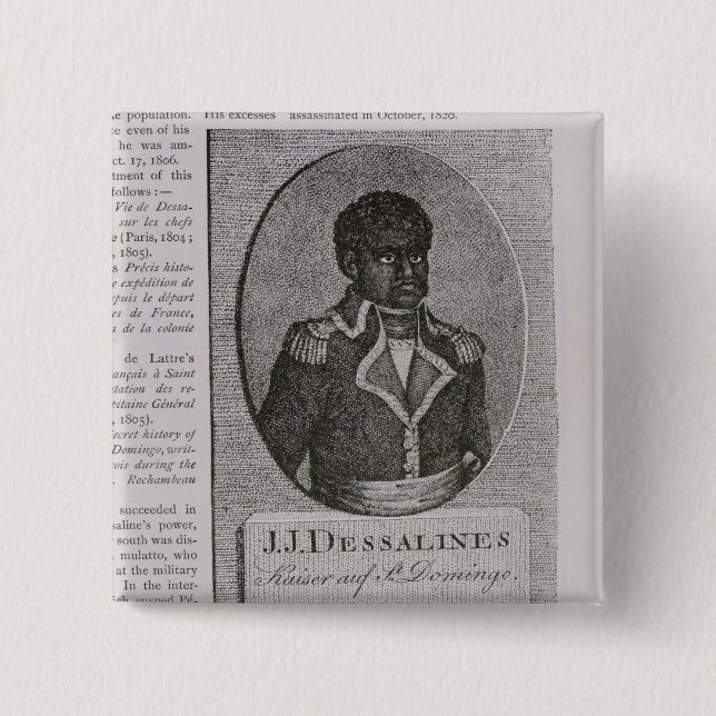Porträtt av Jean-Jacques Dessalines Knapp (Framsida)