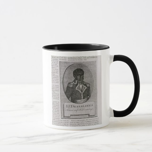 Porträtt av Jean-Jacques Dessalines Mugg (Höger)