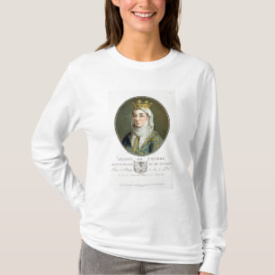 Porträtt av Jeanne de Navarre (1271-1304), 1788 ( Tröja