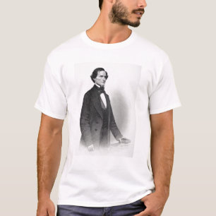 Porträtt av Jefferson Davis T-shirt
