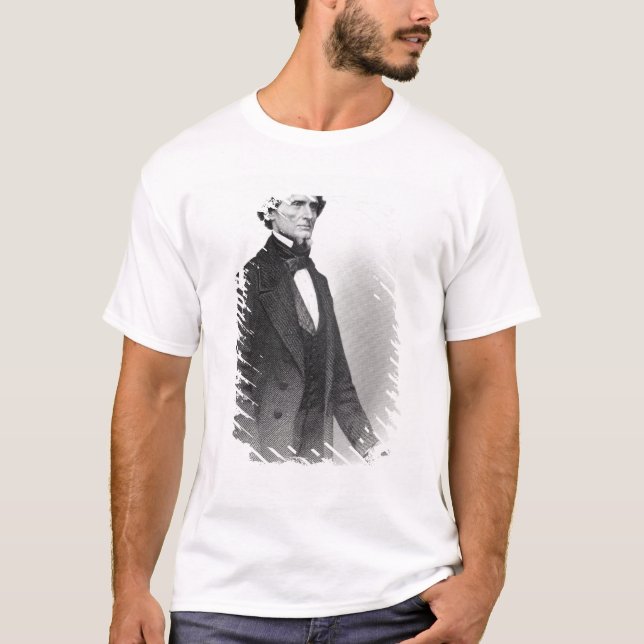 Porträtt av Jefferson Davis Tee (Framsida)