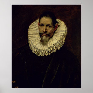 Porträtt av Jeronimo de Cevallos, c.1610 Poster