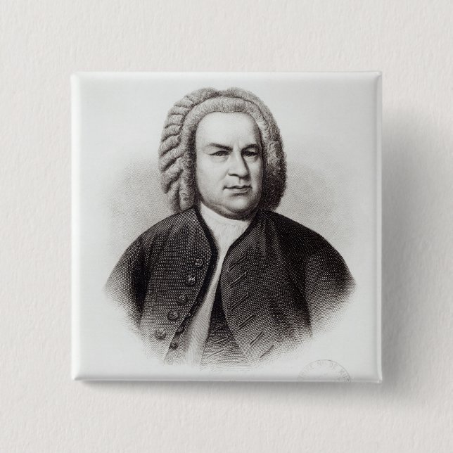 Porträtt av Johann Sebastian Bach Knapp (Framsida)