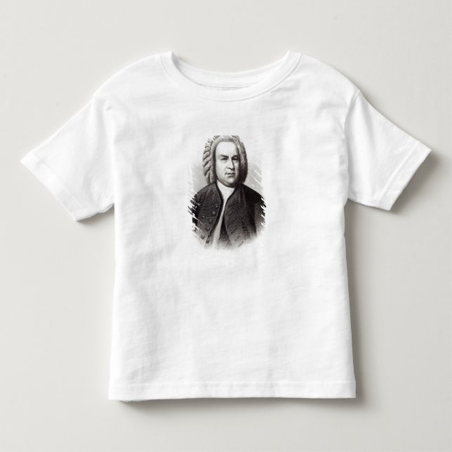 Porträtt av Johann Sebastian Bach Tee (Framsida)
