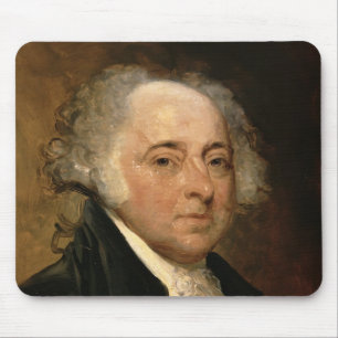 Porträtt av John Adams Musmatta