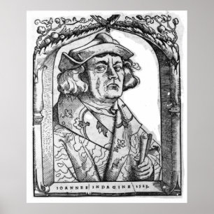 Porträtt av John av Indagine Poster