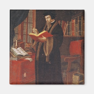 Porträtt av John Calvin Magnet