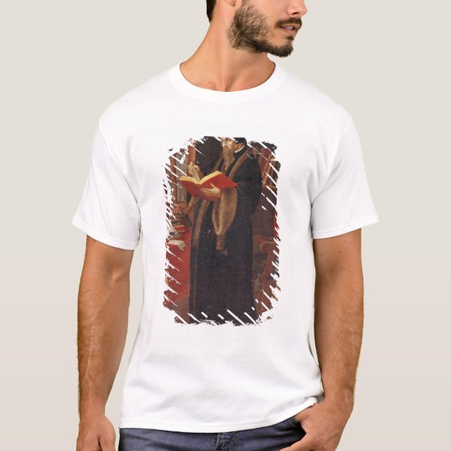 Porträtt av John Calvin T-shirt (Framsida)