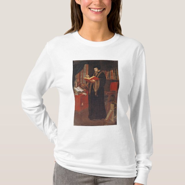 Porträtt av John Calvin T-shirt (Framsida)