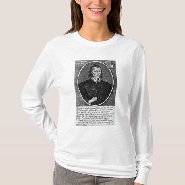 Porträtt av John Donne Tee Shirt (Framsida)