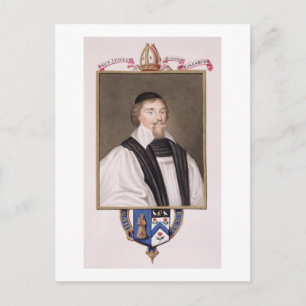 Porträtt av John Jewel (1522-71) Bishop of Salisbu Vykort