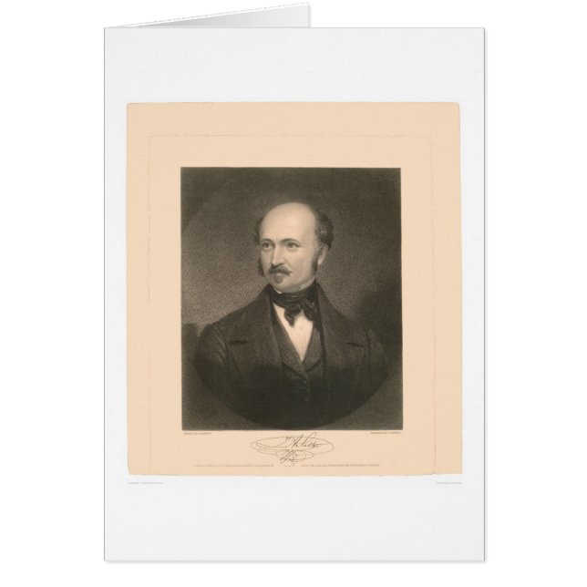 Porträtt av John Sutter (återställd 1679A) - Hälsningskort (Framsidan)